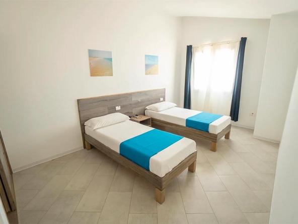 Camera letti singoli - appartamento premium plus con vista panoramica - Halos Casa Resort